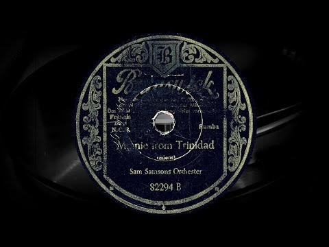 Minnie from Trinidad - Sam Samsons Orchester, Amerik.Gesang: Folke Erbo (1941)
