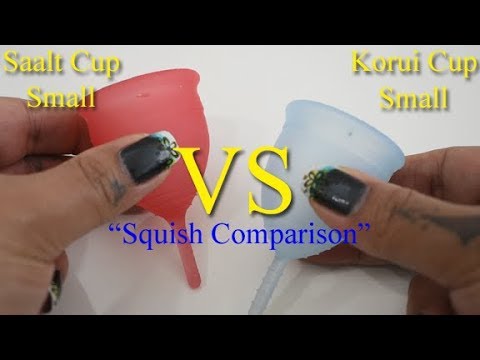 Saalt vs Korui Sm "Squish" - Menstrual Cups