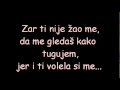 Mr. Black - Još uvek volim te (lyrics - tekst) 