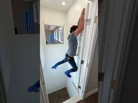 It gets crazier every time he opens the door! 🤩