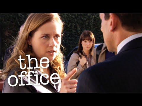 Pam Hits Michael  - The Office US