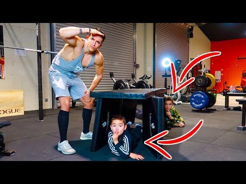 Cache-Cache avec Tibo InShape !