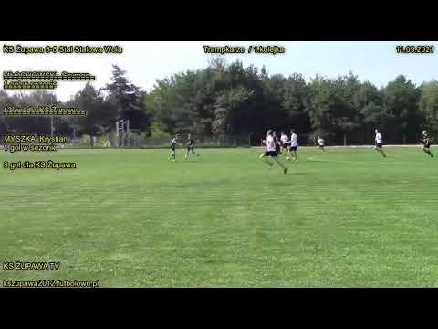 KS Żupawa 3-8 Stal Stalowa Wola (Krystian Myszka 2-5) 11.09.2021