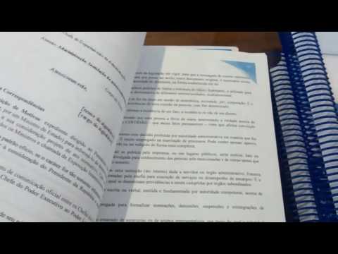 Apresentação da Apostila impressa para Assistente em Administração UFF