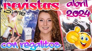 REVISTAS con regalitos buenos ABRIL 2024. Vamos a ver qué revistas son las más interesantes.
