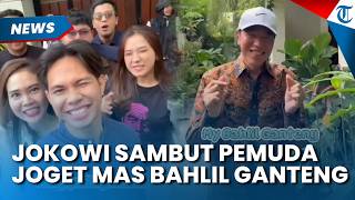 Jokowi Ikut Keseruan Pemuda Joget 'Mas Bahlil Ganteng', Beri Kode Saranghaeyo