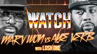 WATCH: MARV WON vs AYE VERB with LUSH ONE