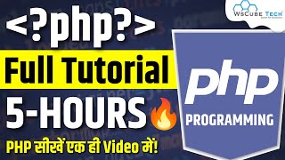 PHP Tutorial for Beginners  Full Course to Learn W
