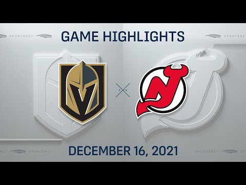 NHL Highlights: Golden Knights vs. Devils - Dec. 16, 2021