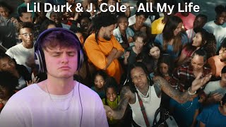 THIS WAS POWERFUL! Teen Reacts To Lil Durk - All My Life ft. J. Cole (Official Video)