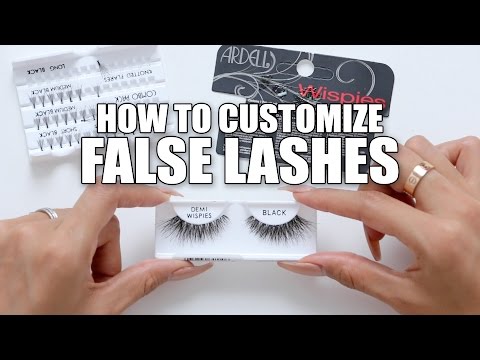 HOW TO CUSTOMIZE FALSE LASHES | DESI PERKINS Video