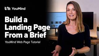 Build a Landing Page From a Brief | YouMind Web Page Tutorial