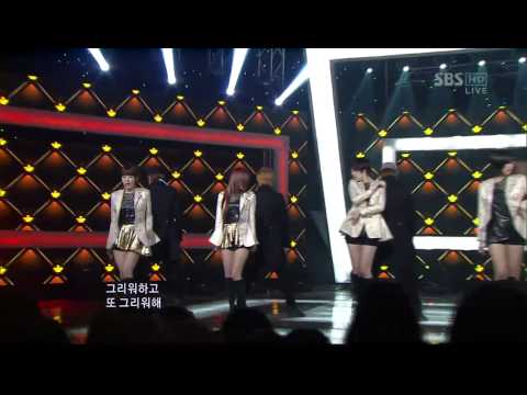 T-ara-crycry(티아라-크라이크라이) @SBS Inkigayo 인기가요 20111218