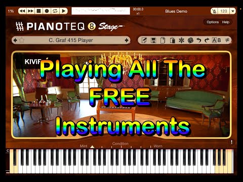 When You Buy Pianoteq 8 Stage You Get More FREE Instruments - Let's Play Them All