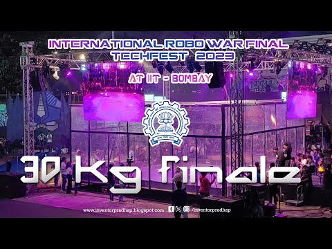 International Robowar|TechFest2023|IIT-Bombay|Grand Finale|30KG Category