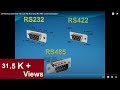 Difference Between RS 232 RS 422 And RS 485 Communication