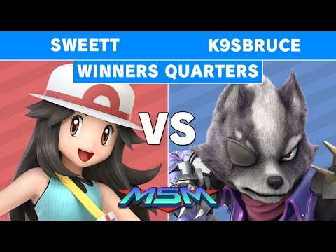 Smash Ultimate Tournament - MSM 178 SweetT (PkmTrainer) vs K9sbruce (Wolf) Winners Quarters