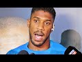 ANTHONY JOSHUA REACTS TO USYK BULKIER PHYSIQUE! SAYS HES BRINGING AFRICAN/MEXICAN STYLE TO REMATCH