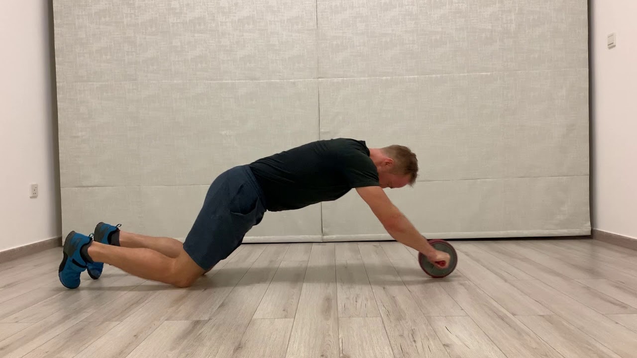 Ab Wheel Kneeling Rollout - YouTube