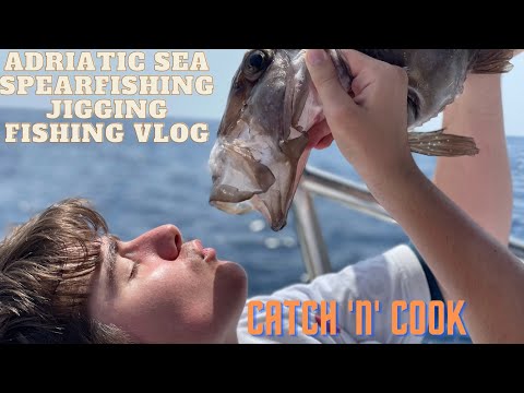 Adriatic Fishing Trip! Spearfishing | Jigging | John Dory | Octopus | Catch and cook | Sea Vlog