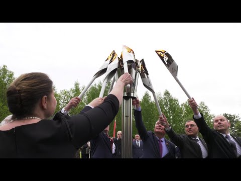 В Бешенковичском районе газифицировали агрогородок Островно (20.05.2022)