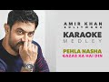 KARAOKE MEDLEY PEHLA NASHA GAZAB KA DIN AMIR KHAN UDIT NARAYAN RECREATED