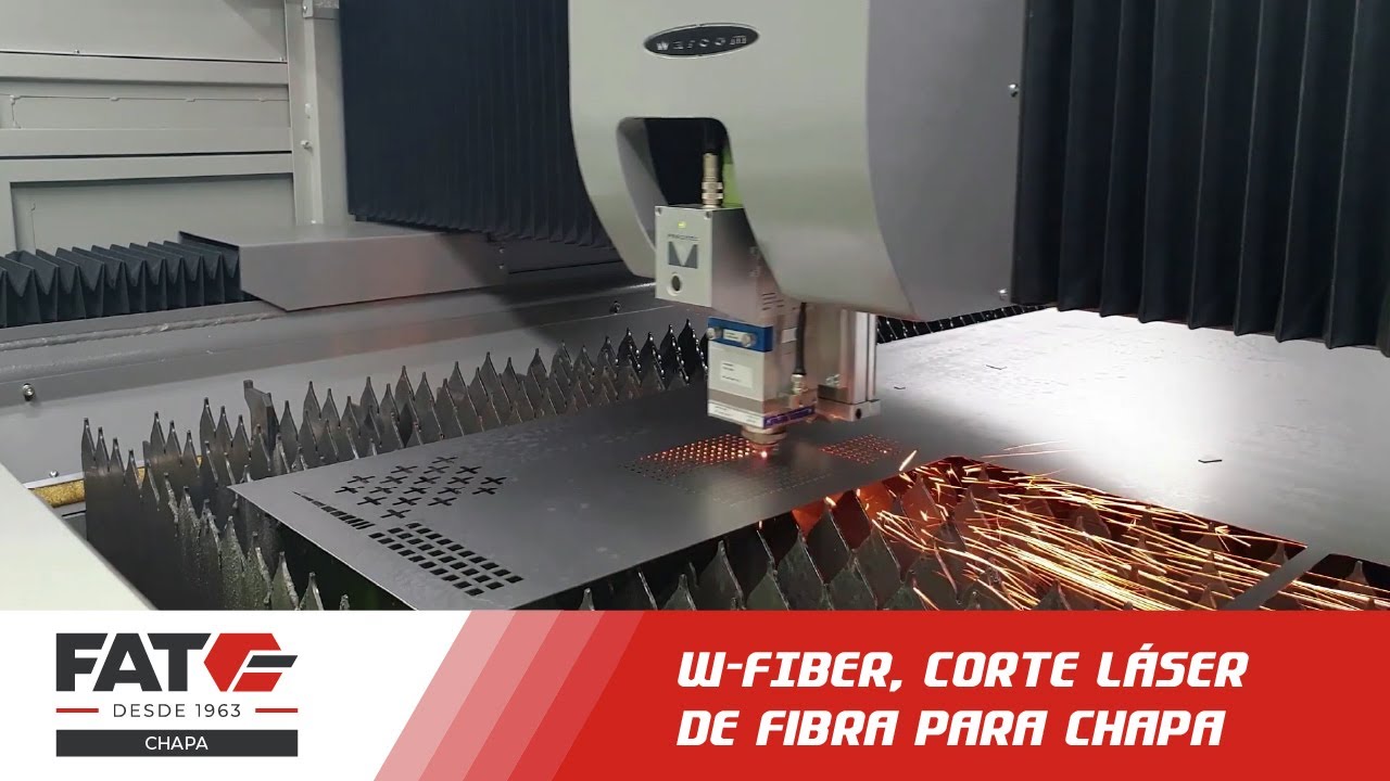 Máquina de corte láser de fibra para chapa W-FIBER