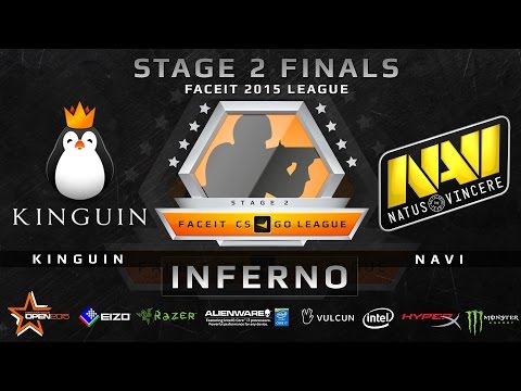 Kinguin vs NaVi - Map 2 - Inferno (FACEIT Stage 2 Finals)