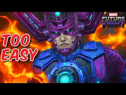 two new friends roast me and galactus for being too easy - Marvel Future Fight