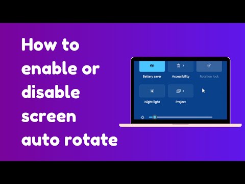 How to Enable or Disable Screen Auto Rotate on HP System (Fix Windows Rotation Button Greyed Out)