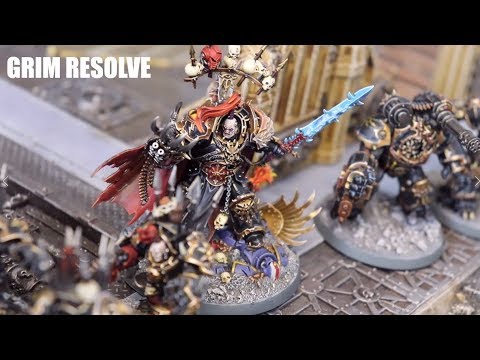 Black Legion vs Ultramarines Vigilus Ablaze Narrative Battle 40k