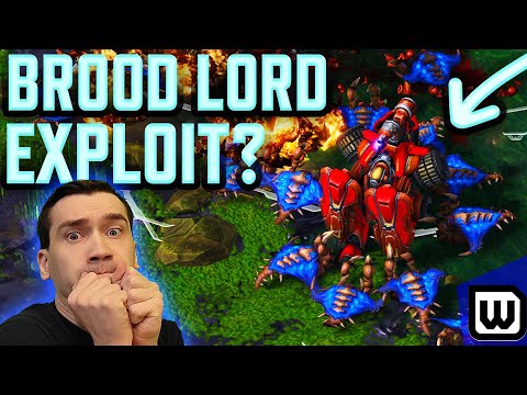 Dark's endless Brood Lord micro trick - StarCraft 2