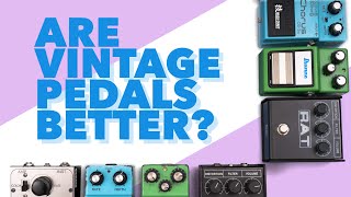 Video thumbnail for Are Vintage Pedals Actually Better Than New Pedals? by JHS Pedals