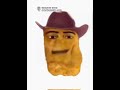 Cowboy chicken nugget cotton eye Joe#popular  #meme