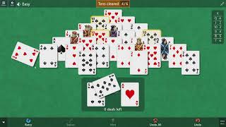 Two Game Tango Challenge #7: Pyramid Easy (Sept 2024) 🎮 | Microsoft Solitaire No Commentary