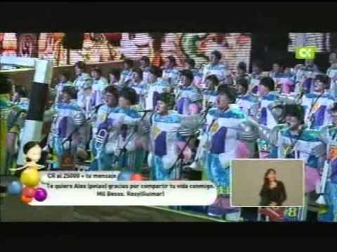 MURGA LOS DESBOCADOS 2013 - PRESENTACIÓN - MI VIDA ES UN FUTBOLÍN