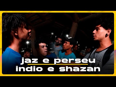JAZ E PERSEU X INDIO E SHAZAN - Batalha da Torre 163ª edição (SEMIFINAL)