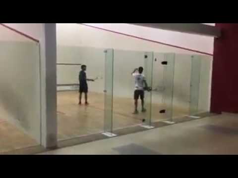 All Star Squash Program started today at NSCI with Mahesh Mangaonkar!