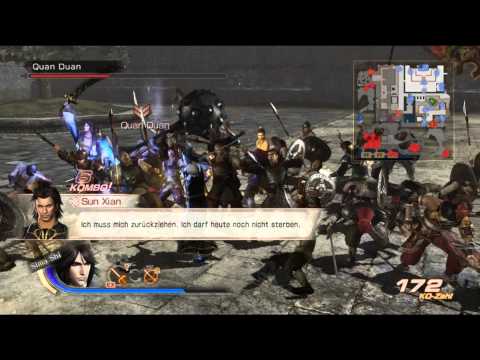 Let's Play Dynasty Warriors 7 [German] part 54 Jin-Neue Burg Hefei unter Beschuss