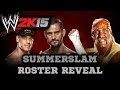 WWE 2K15 SummerSlam Roster Reveal Footage From IGN 2K