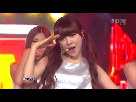 120909 SBS 인기가요   AOA Elvis