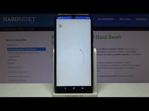 Cómo añadir y quitar cuenta de Google en GIGASET GS190 - iniciar sesión en cuenta de Google