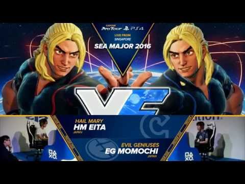 SFV: HM | Eita vs EG | Momochi - SEAM 2016 Top 8 Winners - CPT 2016