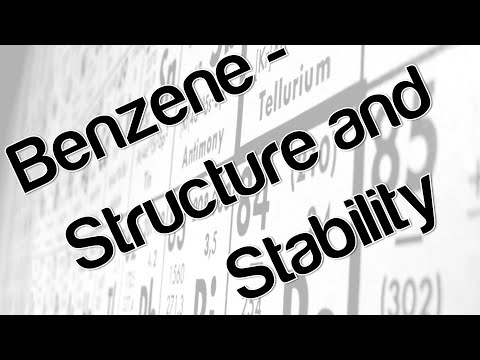 Benzene - Structure and stability