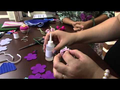 Mulher.com 23/01/2014 Tania Vietro - Marcador de Pagina e Chaveiro