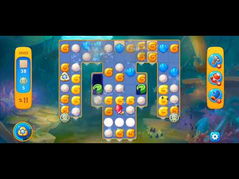 Fishdom Easy Level 10102 (with ingame lightning and firecracker boosters) @choraelmin