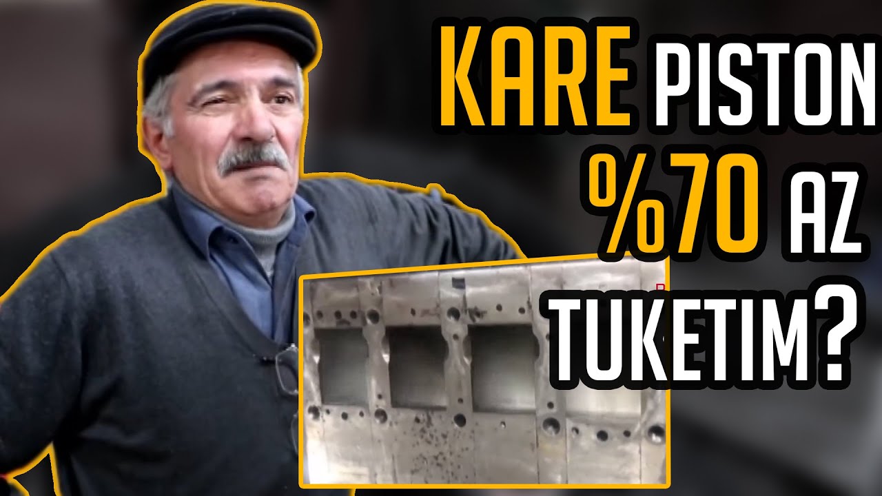 Kare Pistonlu Motor 1 Litre Benzinle 100km Gidebilir mi? | Tekirdağlı Ustadan