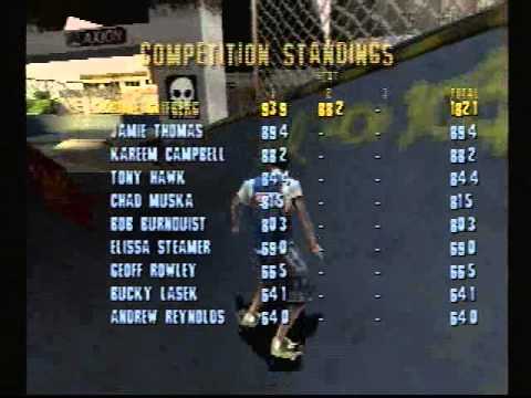 Let’s Play Tony Hawk’s Pro Skater: Part 8: Burnside (8/14)