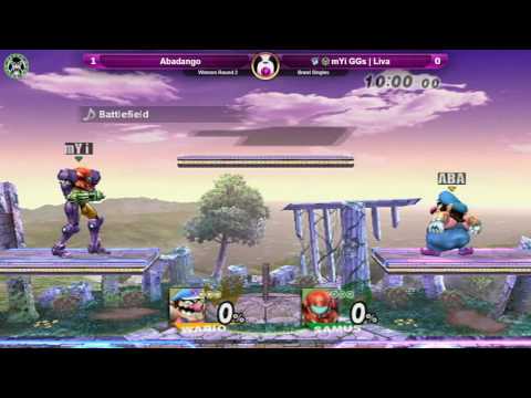 PPT-S - Abadango (Wario) Vs. mYi GGs | Liva (Snake,Samus) - Winners Round 2 - Brawl Singles