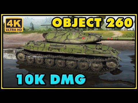 World of Tanks | Object 260 - 7 Kills - 10K Damage - 1 VS 5 Gameplay